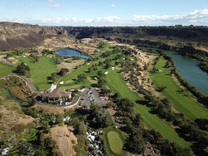 Blue Lakes Aerial